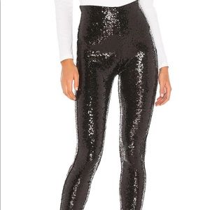 Commando black sequin leggings